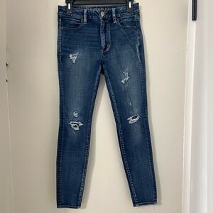 American Eagle | Hi-Rise Jegging, Skinny Jeans with Distressing